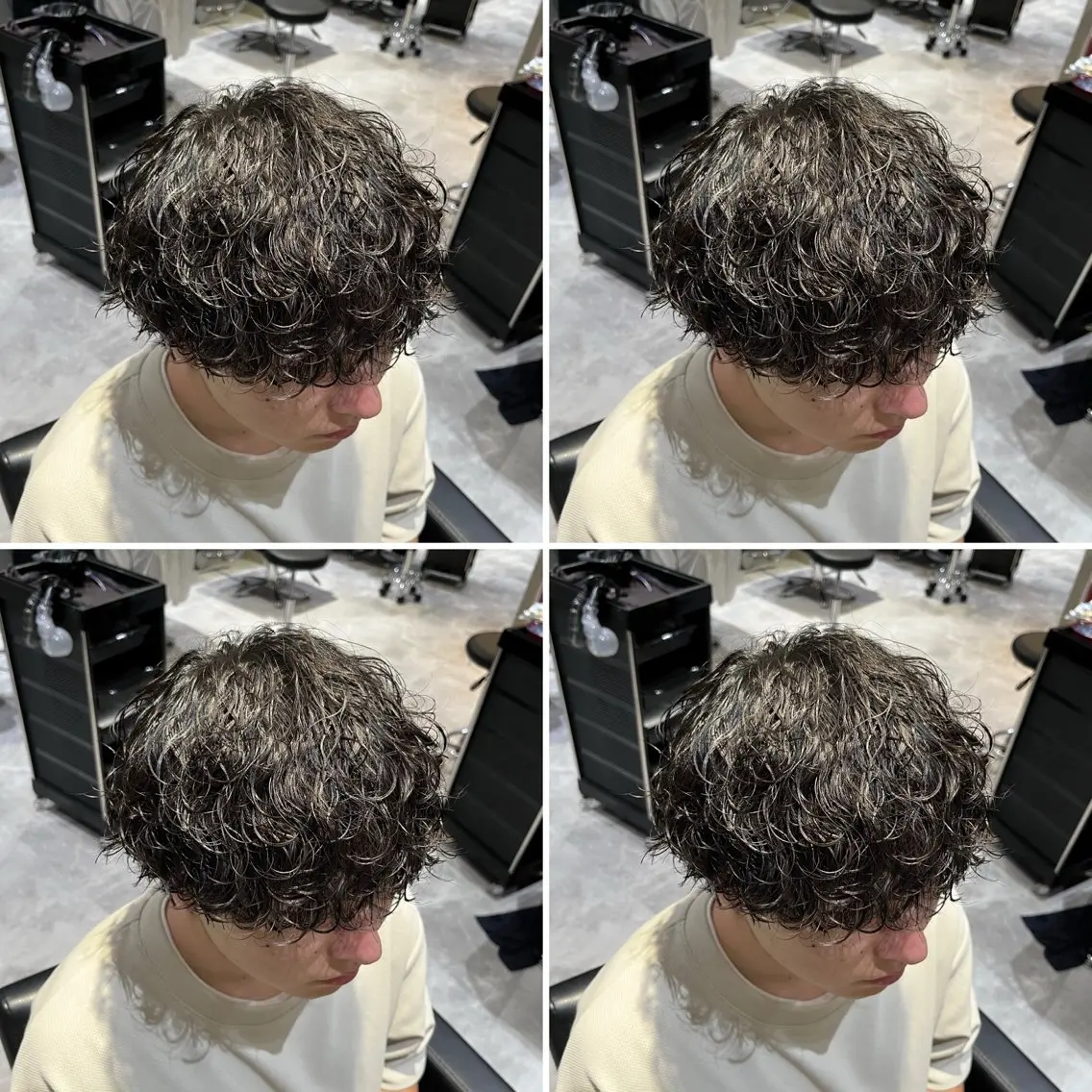 パーマ カット パーマ トリートメント ヘアセット メンズパーマ特化 店長望月謙二郎のヘアスタイル