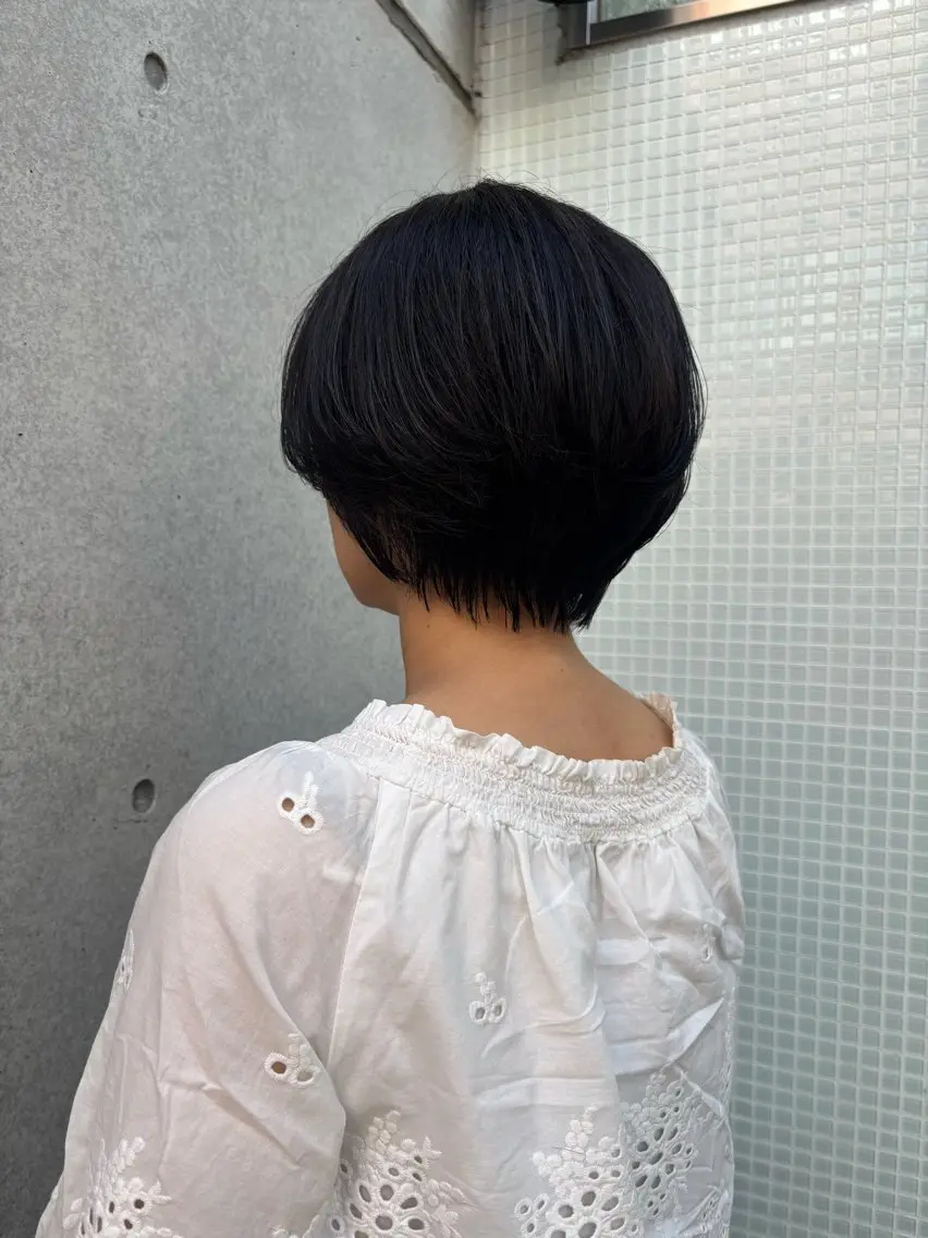 ショート カット みぞぐち じゅりのヘアスタイル