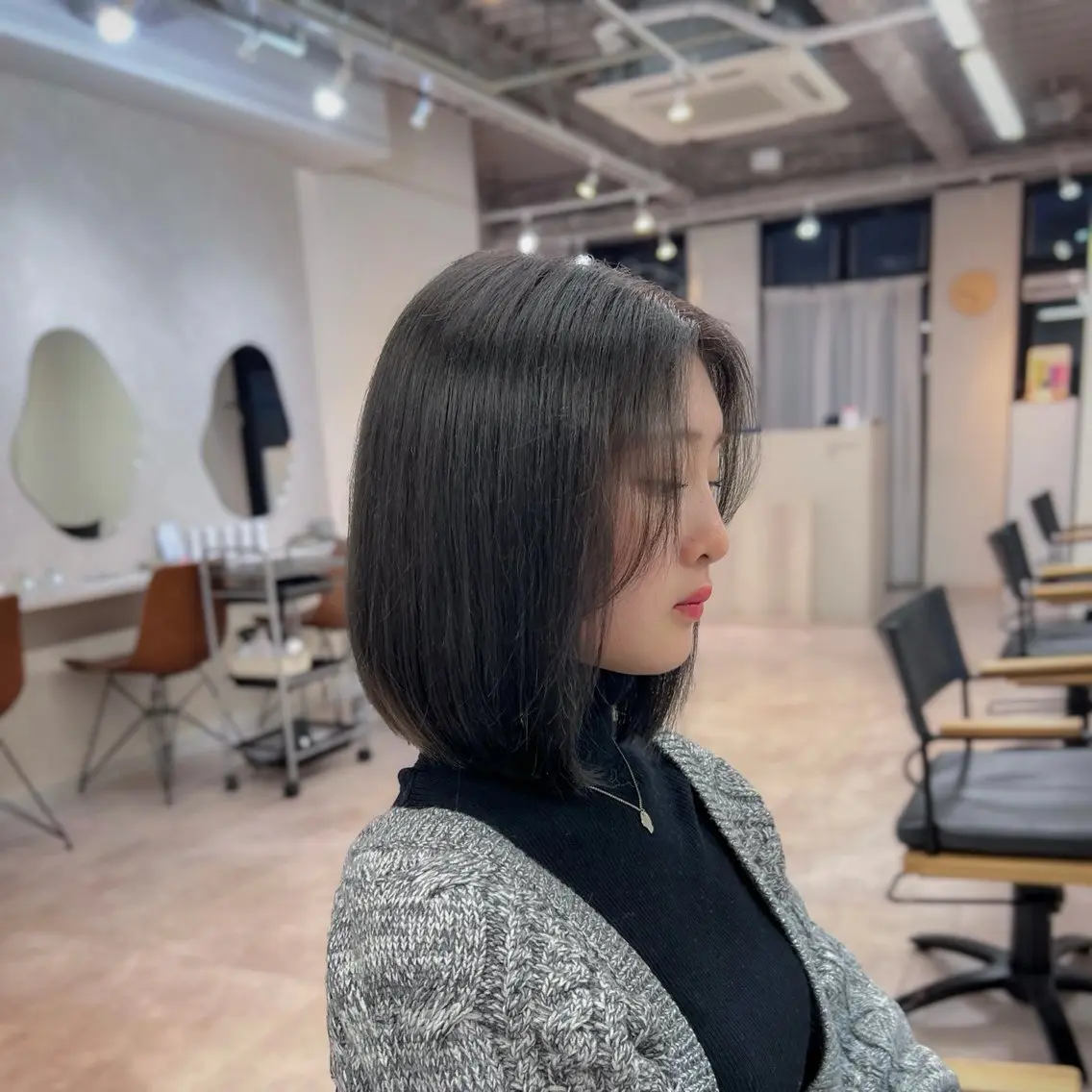 ミディアム ボブ カット ヘアカラー トリートメント quon RYUYA /レイヤー✂️のその他イメージ