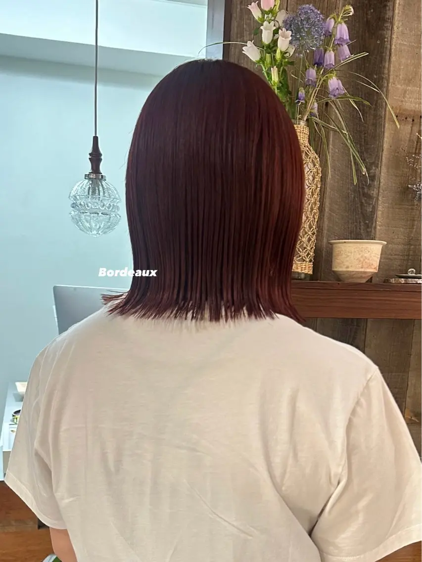 ミディアム カラー 暖色カラー/レイヤー 🌙 オノユリカのヘアスタイル