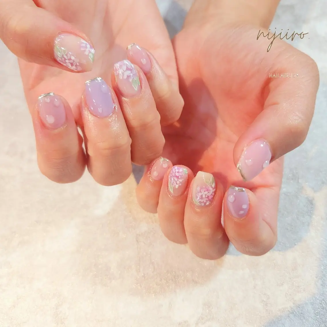 ネイル ハンドネイル nijiiro🌈 サトウのネイルデザイン