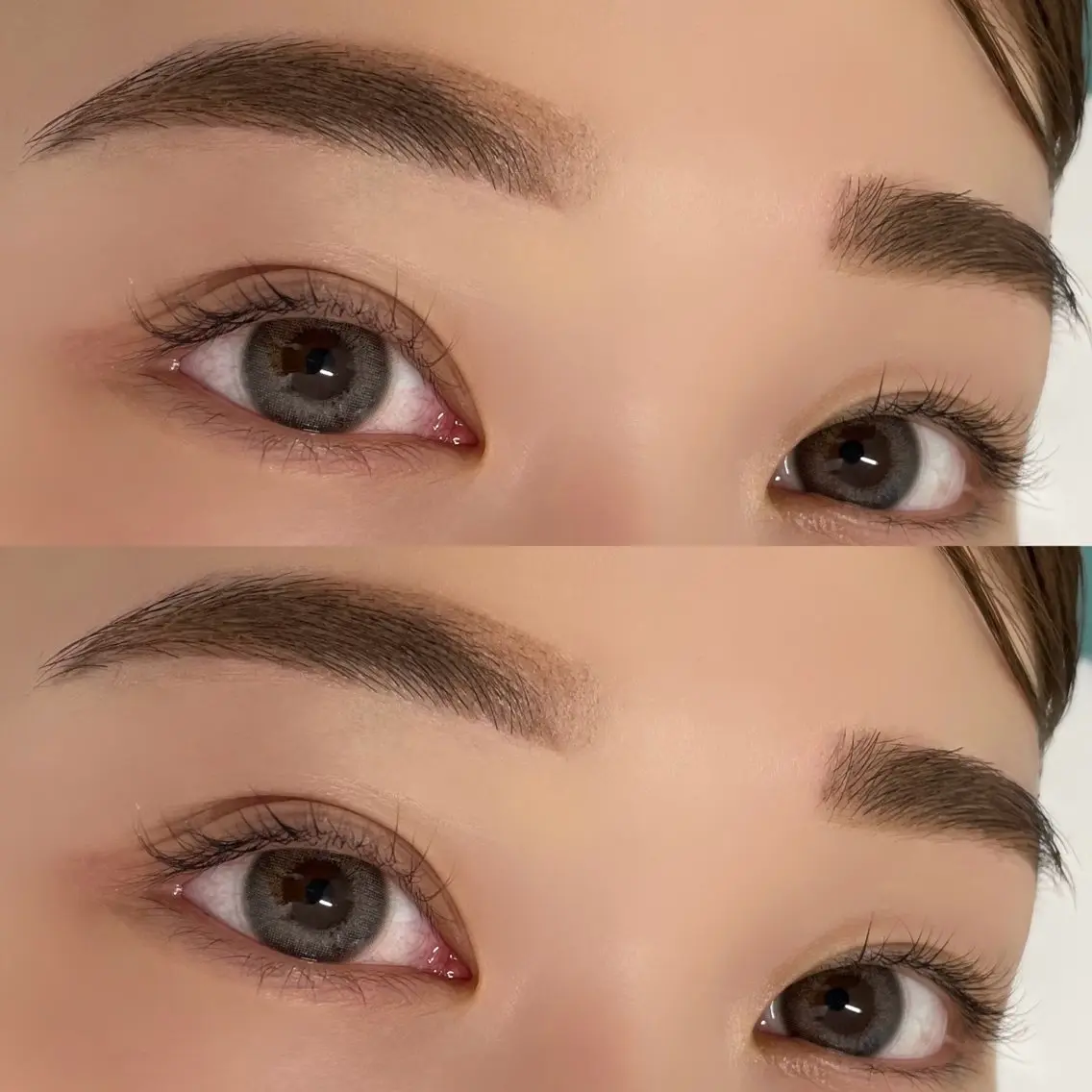 アイブロウ ワックス脱毛 眉カット NOA lashes 堀のマツエク・マツパデザイン