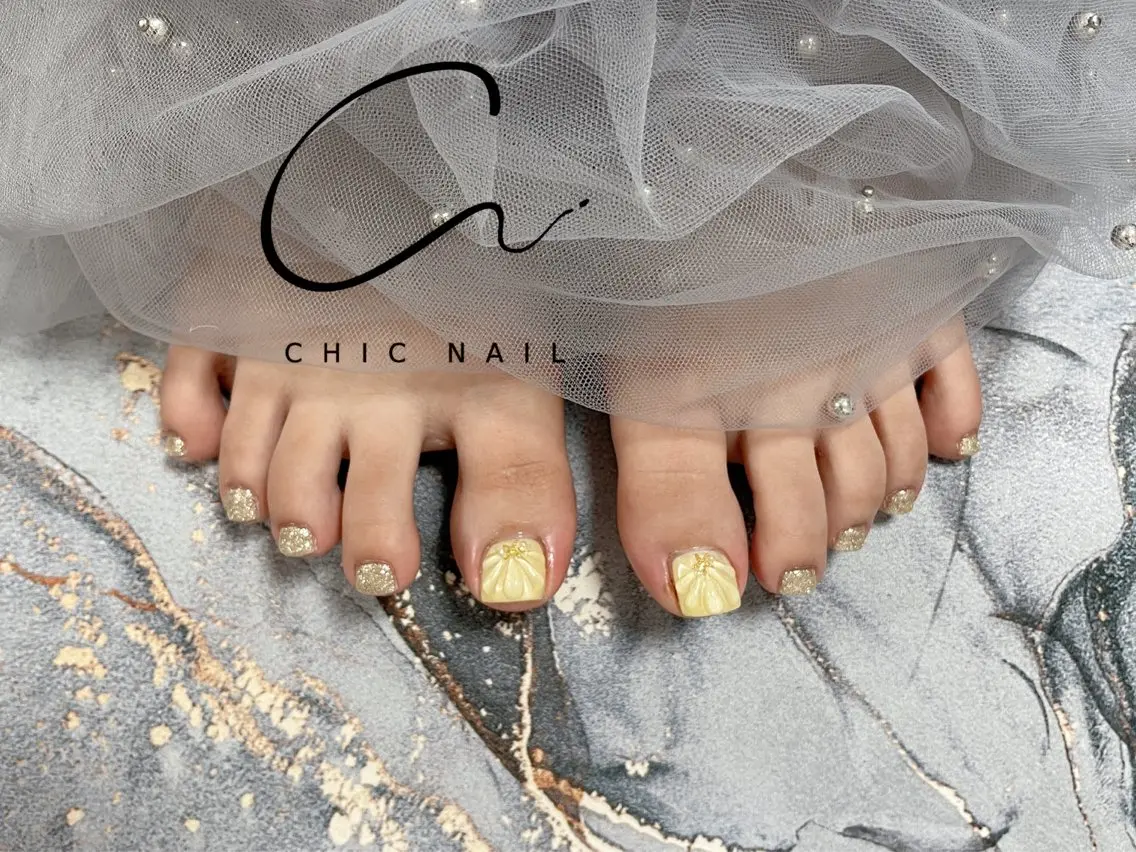 ネイル フットネイル CHIC NailSalonのネイルデザイン