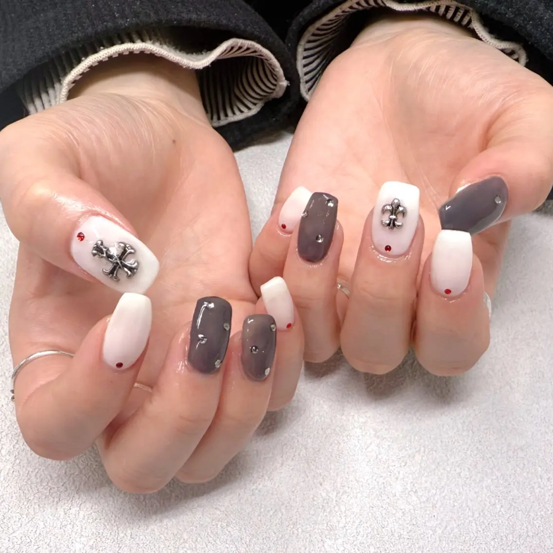 ネイル ハンドネイル Bianca♡ TAKANASHIのネイルデザイン