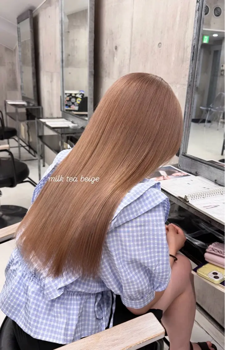 ミディアム カラー ハイトーン/ゆるふわ 🧚𖥔ׁTOMO♡のヘアスタイル