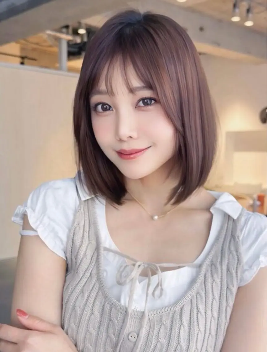 ミディアム 🫧髪質改善🫧 マツモトのヘアスタイル