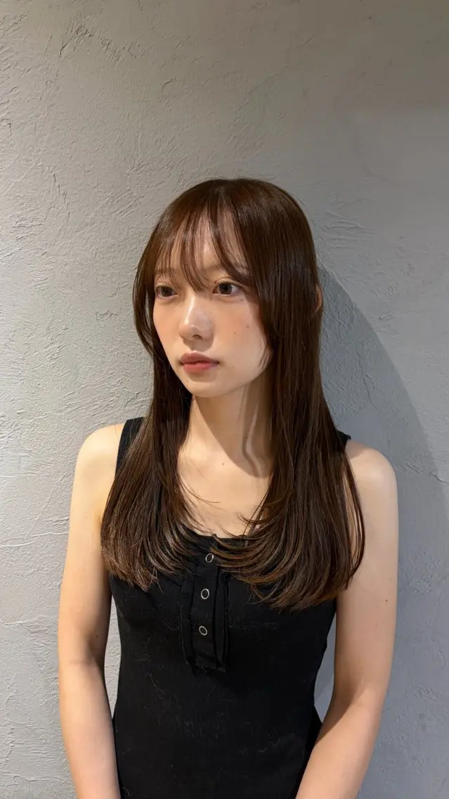 カラー ベージュカラー カット ヘアカラー トリートメント MANA /名駅/透明感カラーのヘアスタイル