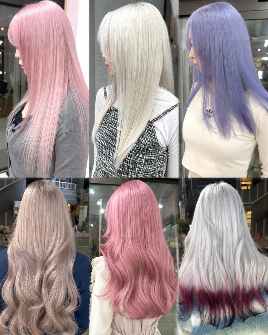 ロング カラー 🌙町田ブリーチ特化 🌙れいのヘアスタイル