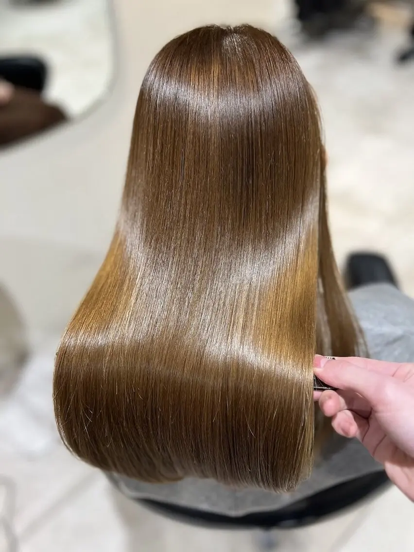 ロング パーマ 縮毛矯正 トリートメント 美髪矯正🫧艶髪特化 🫧関口太郎のヘアスタイル