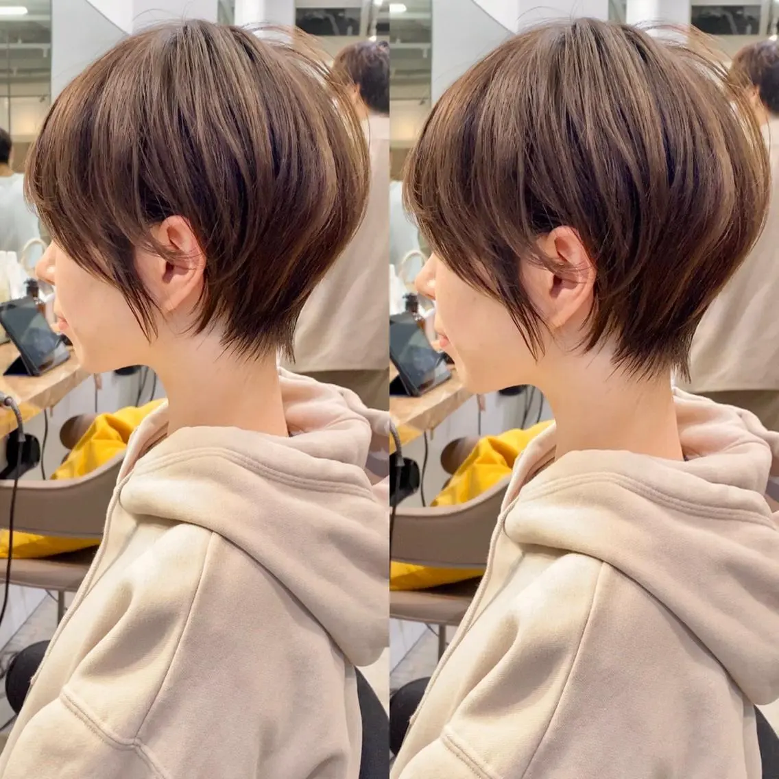 ショート レイヤー特化 渋谷美容師/れなのヘアスタイル