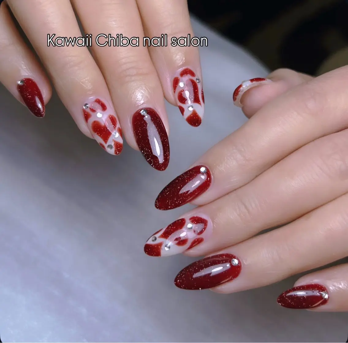ネイル チークネイル 桜ネイル 長さ出し フラワーネイル フレンチネイル ハンドネイル ハンドケア Kawaii Chiba nailのネイルデザイン