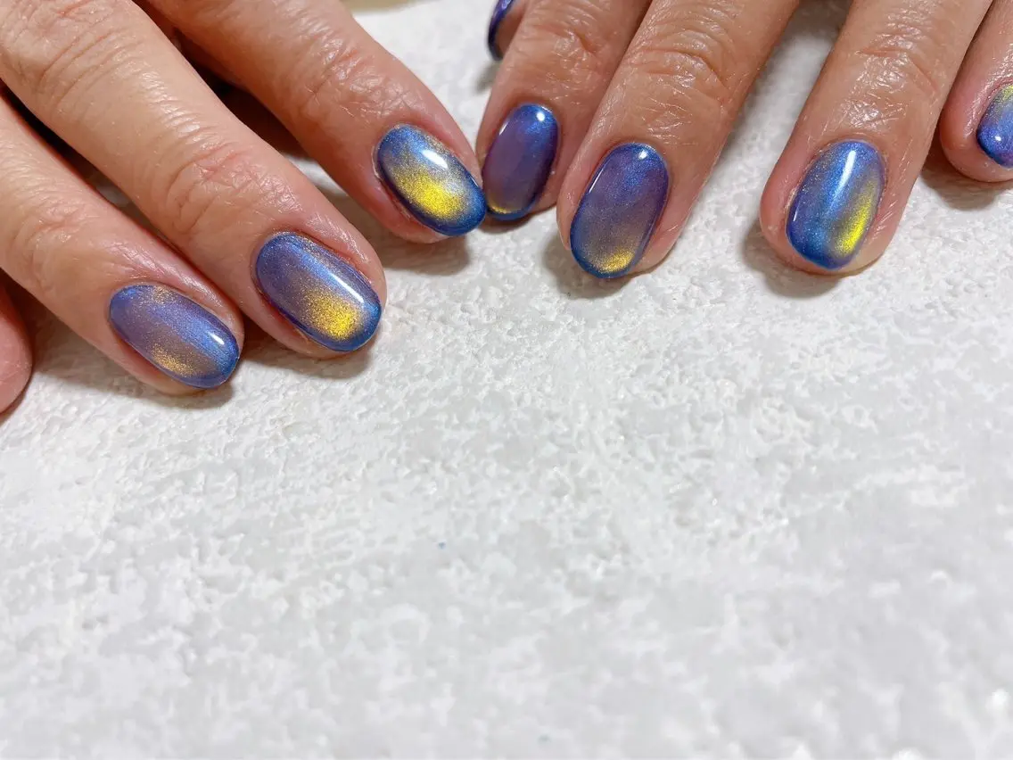 ネイル ジェルネイル 韓国ネイル マグネットネイル メンズネイル パラジェル kiki nail たまプラーザのネイルデザイン