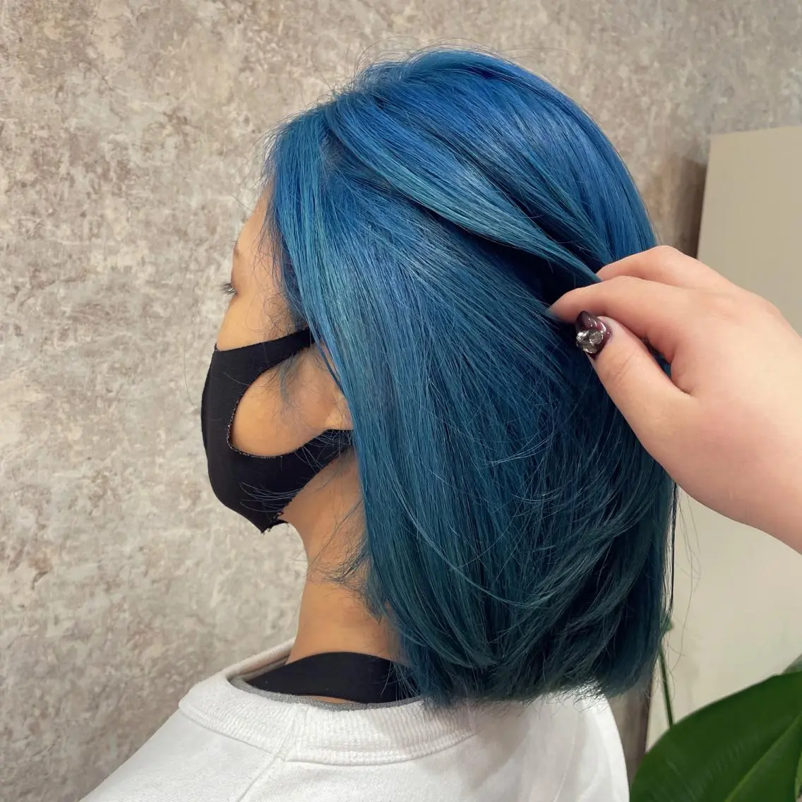 カラー ブルーカラー piLLon/ RYUKAのヘアスタイル