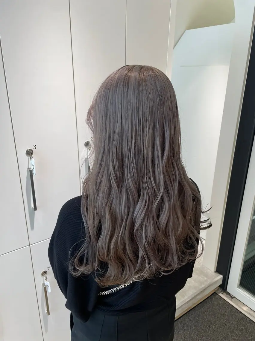 ロング カラー Parve Mix /頓宮 稚愛🤍のヘアスタイル