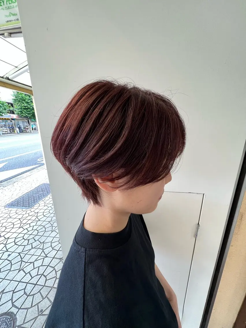 ショート ボブスタイル/ えぐちりほのヘアスタイル