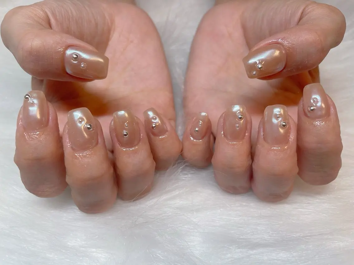 ネイル ストーンネイル ハンドネイル エン Nail salonのネイルデザイン