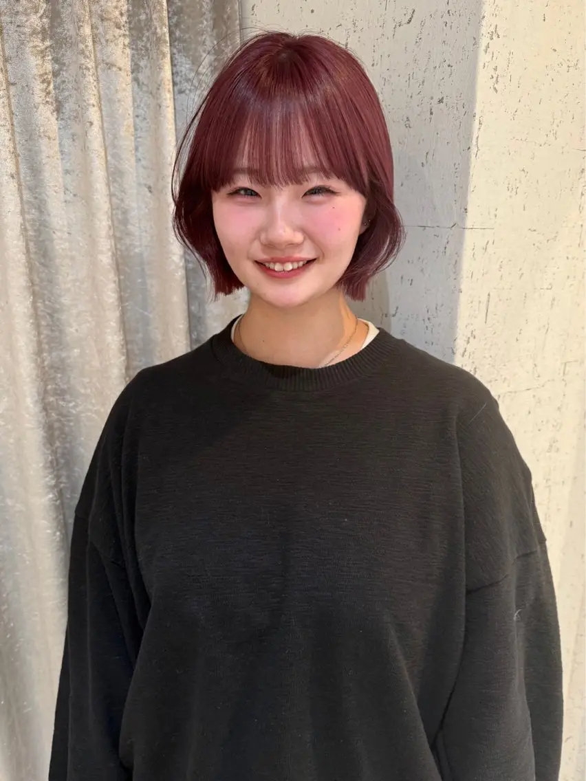 ショート カラー ブリーチ カット ヘアカラー トリートメント mai / linoah˚✧のヘアスタイル