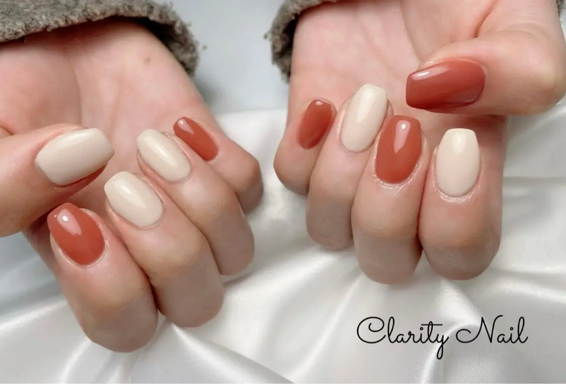 ネイル ワンカラーネイル ハンドネイル Clarity Nailのネイルデザイン