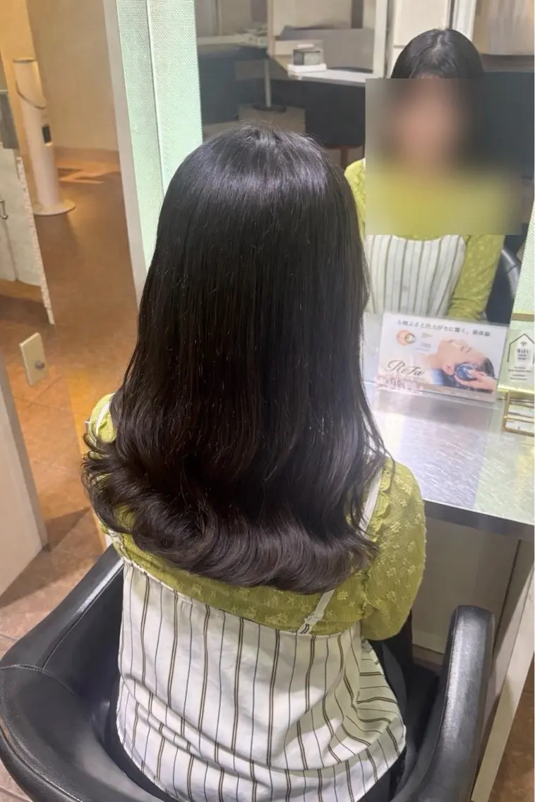 カット+デジタルパーマの写真