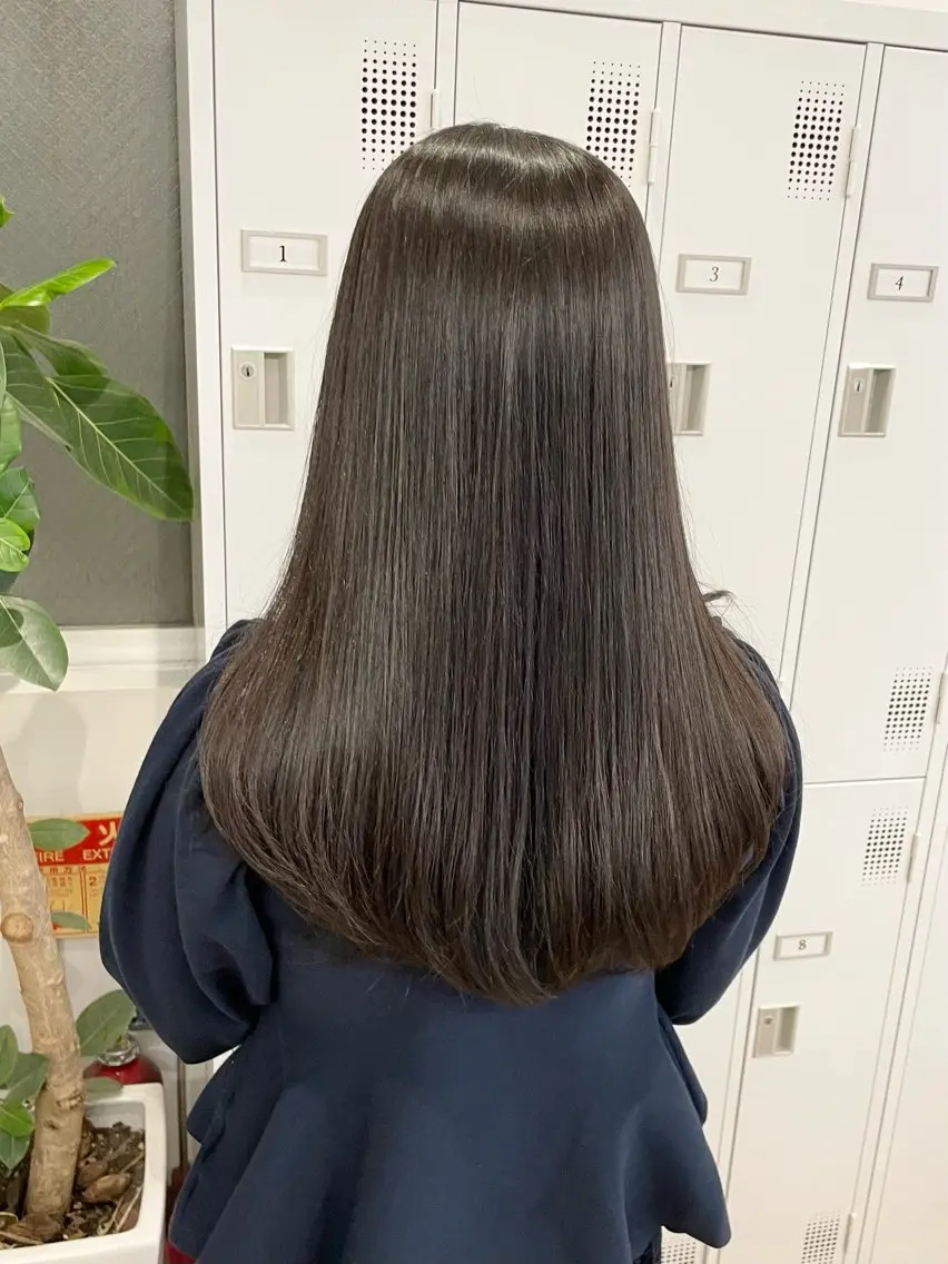 セミロング 艶髪/髪質改善 ナカムラのヘアスタイル