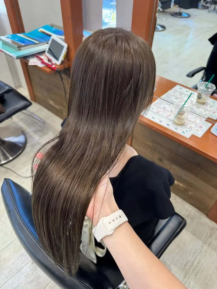 ロング ヘアカラー AYANO💎💎 CIEL なんば店のヘアスタイル