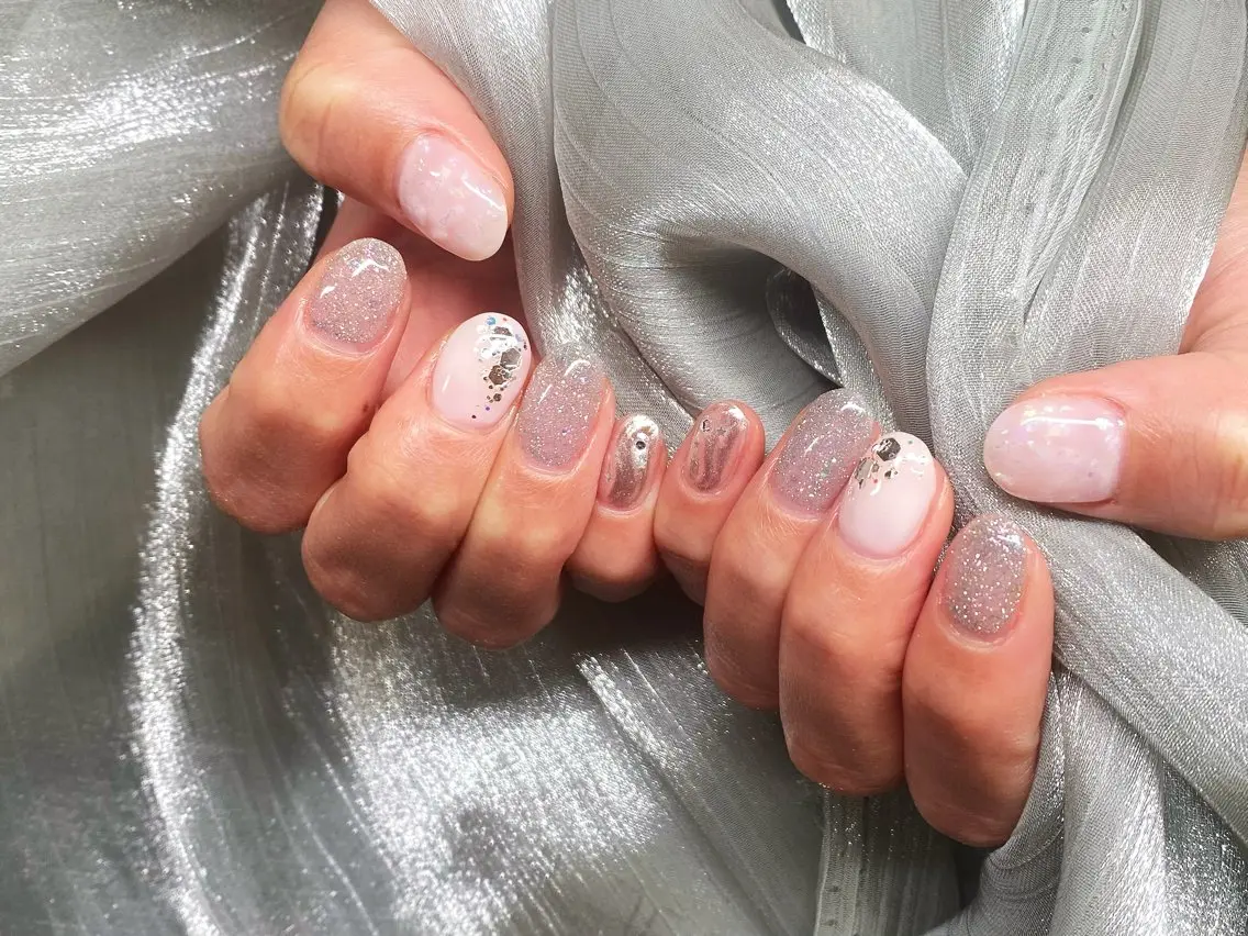 ネイル ハンドネイル LingK/nail 高士 翔子のネイルデザイン