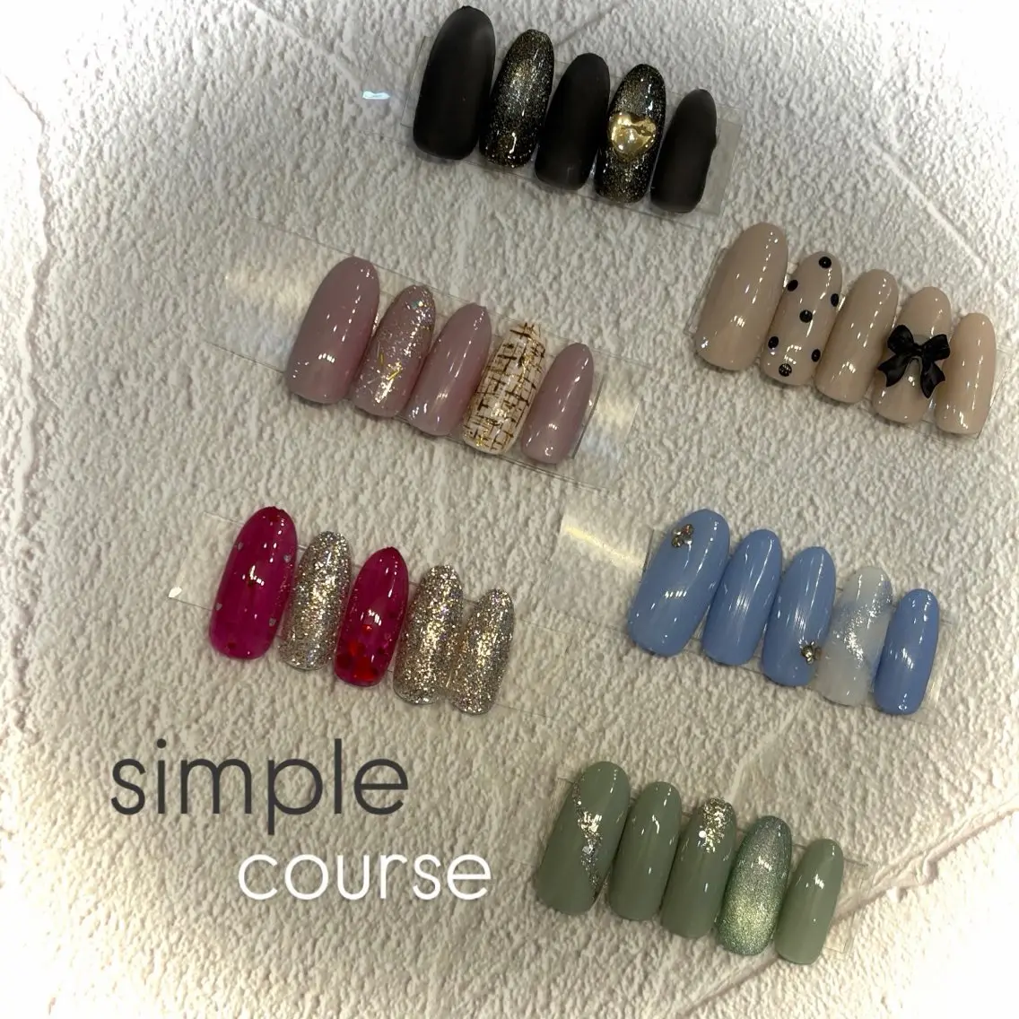 ネイル シンプルネイル ハンドネイル Nail Rea AZUMIのネイルデザイン