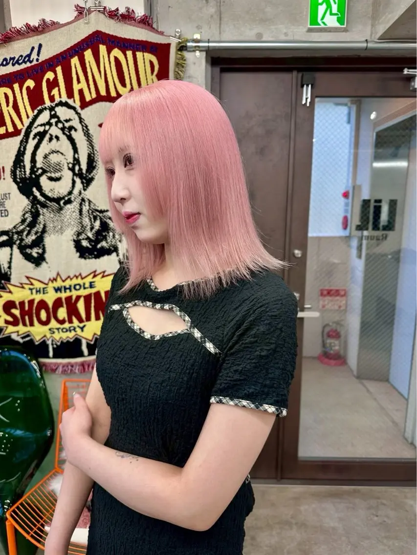 セミロング カラー 🎀推しカラー🎀 Harunaのヘアスタイル