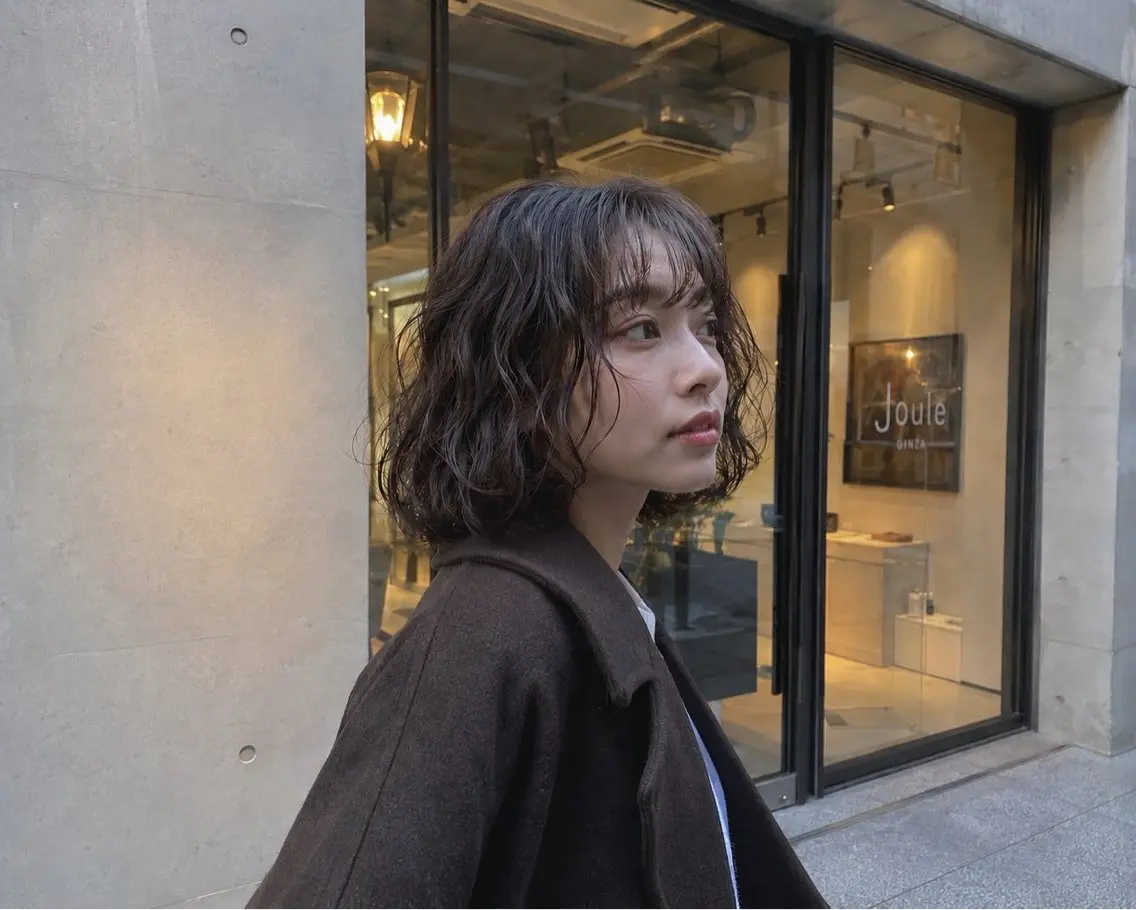 パーマ 銀座ボブカラーパーマ misakiのヘアスタイル