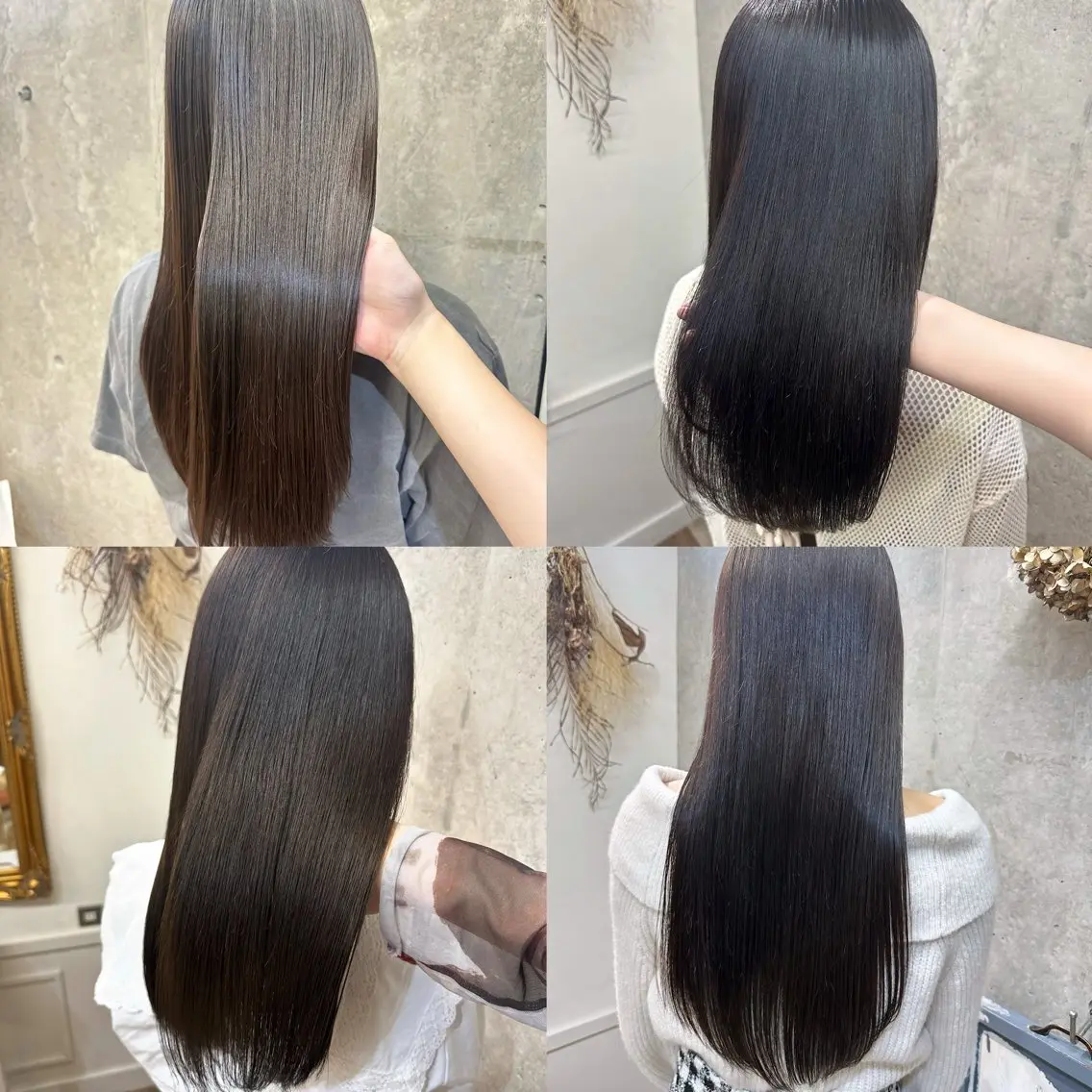 ロング カラー 櫻坂ヘアメ美容師 すず花🌸のヘアスタイル