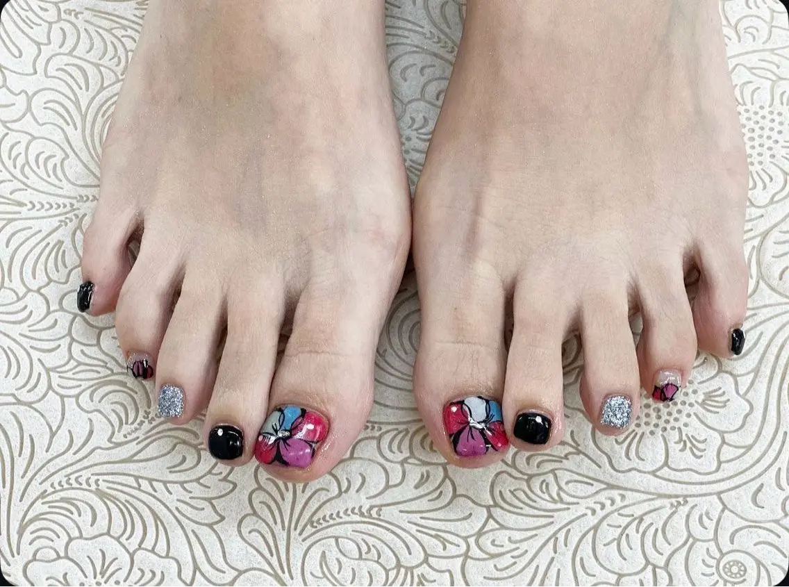 ネイル フラワーネイル precious nail  roomのネイルデザイン
