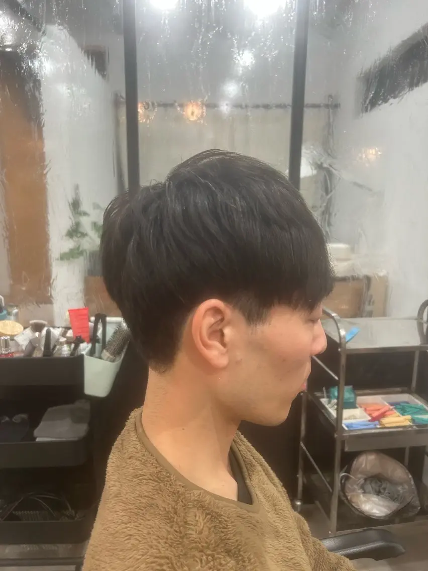 メンズ マッシュ 刈り上げ 山田 真知子のヘアスタイル
