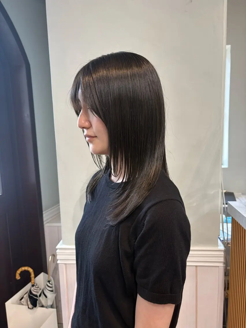 ミディアム カット Lidee kanonのヘアスタイル