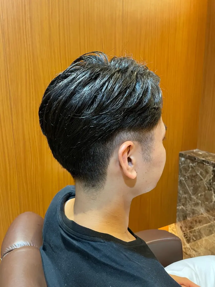 ショート メンズ シマサキ シイナのヘアスタイル