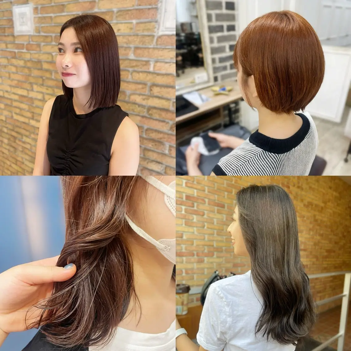 カラー 川本 芹奈のヘアスタイル