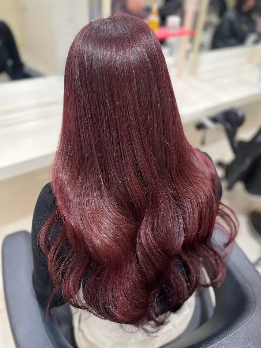 カラー ヘアカラー 暖色ガーリーヘア🎀 MEARI🩰のヘアスタイル