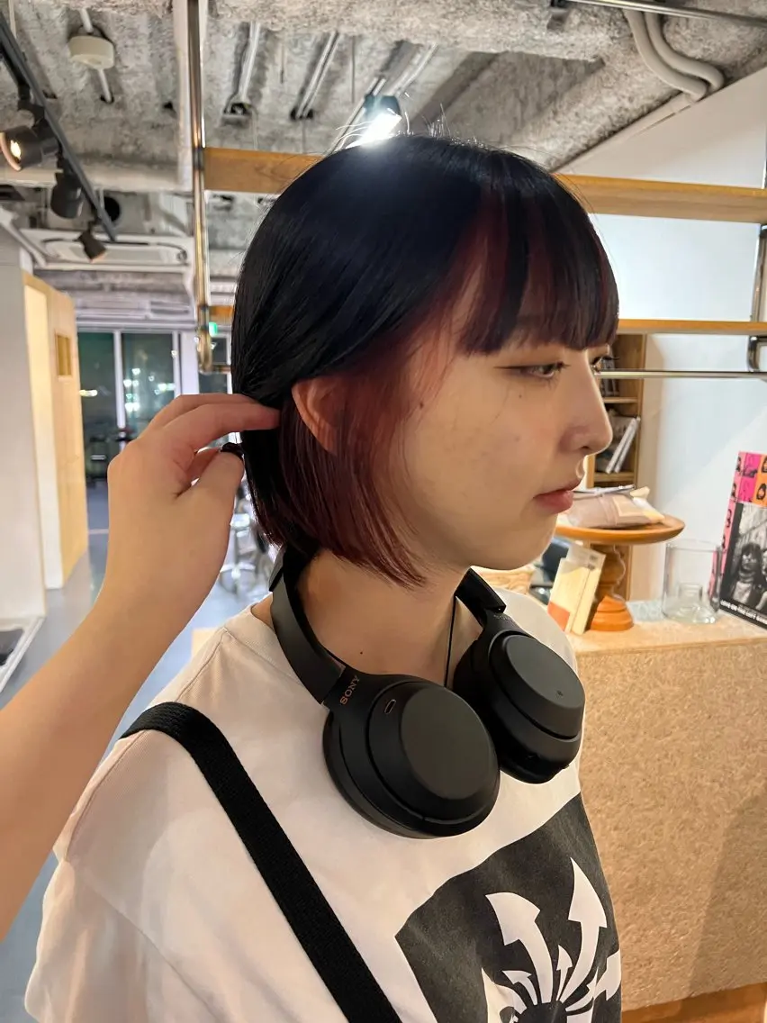 ショート カラー ヘアカラー 鈴木 三保のヘアスタイル