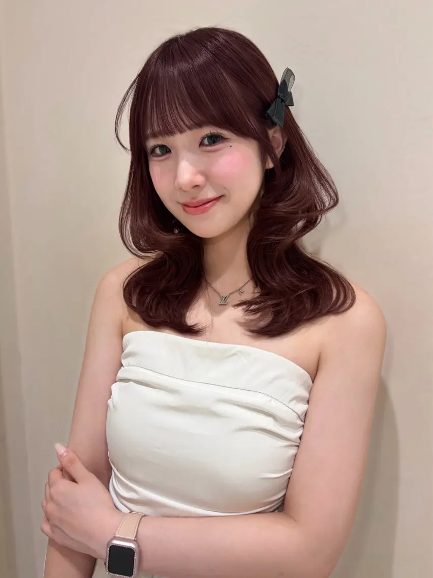 カラー ヘアカラー 🤍透明感ワンカラー /HARUNA🤍のヘアスタイル