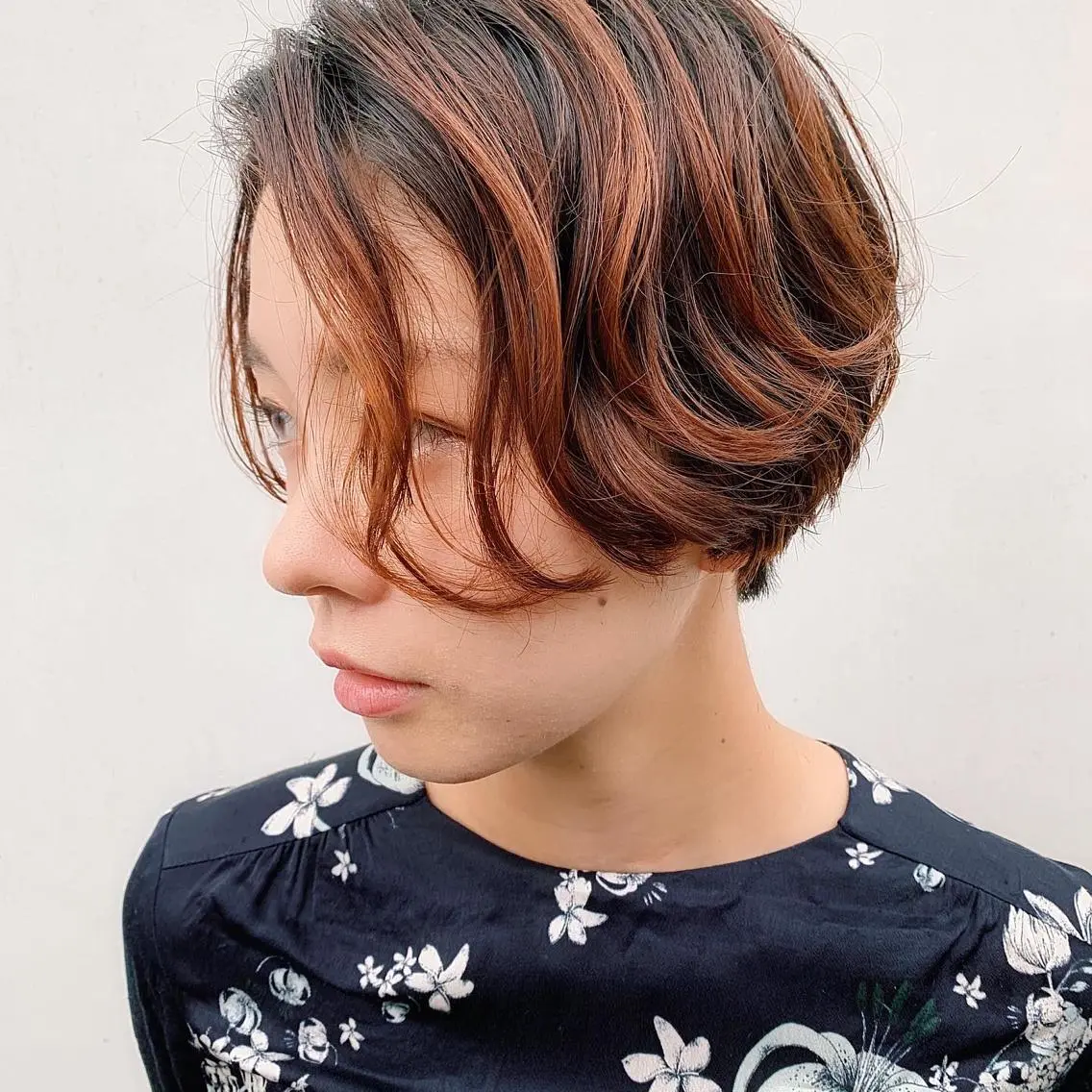 ショート カラー 中川 竜誠のヘアスタイル
