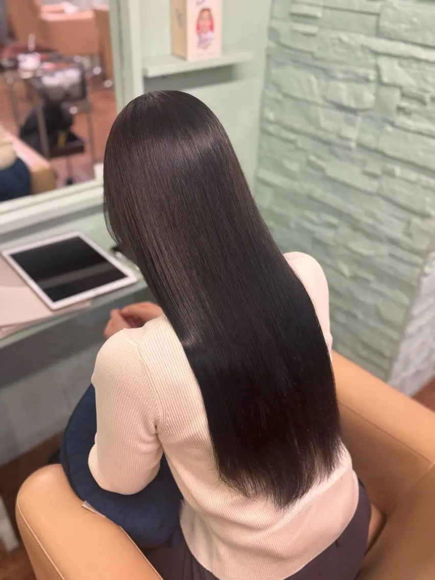 カラー ツヤ感カラー/韓国 カットkanna🖤のヘアスタイル