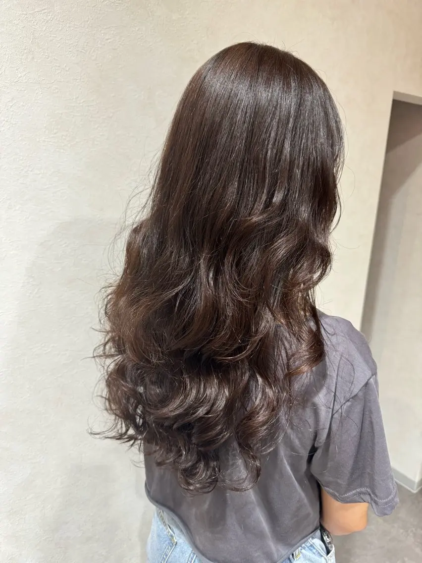 ロング パーマ 木村 元昭のヘアスタイル