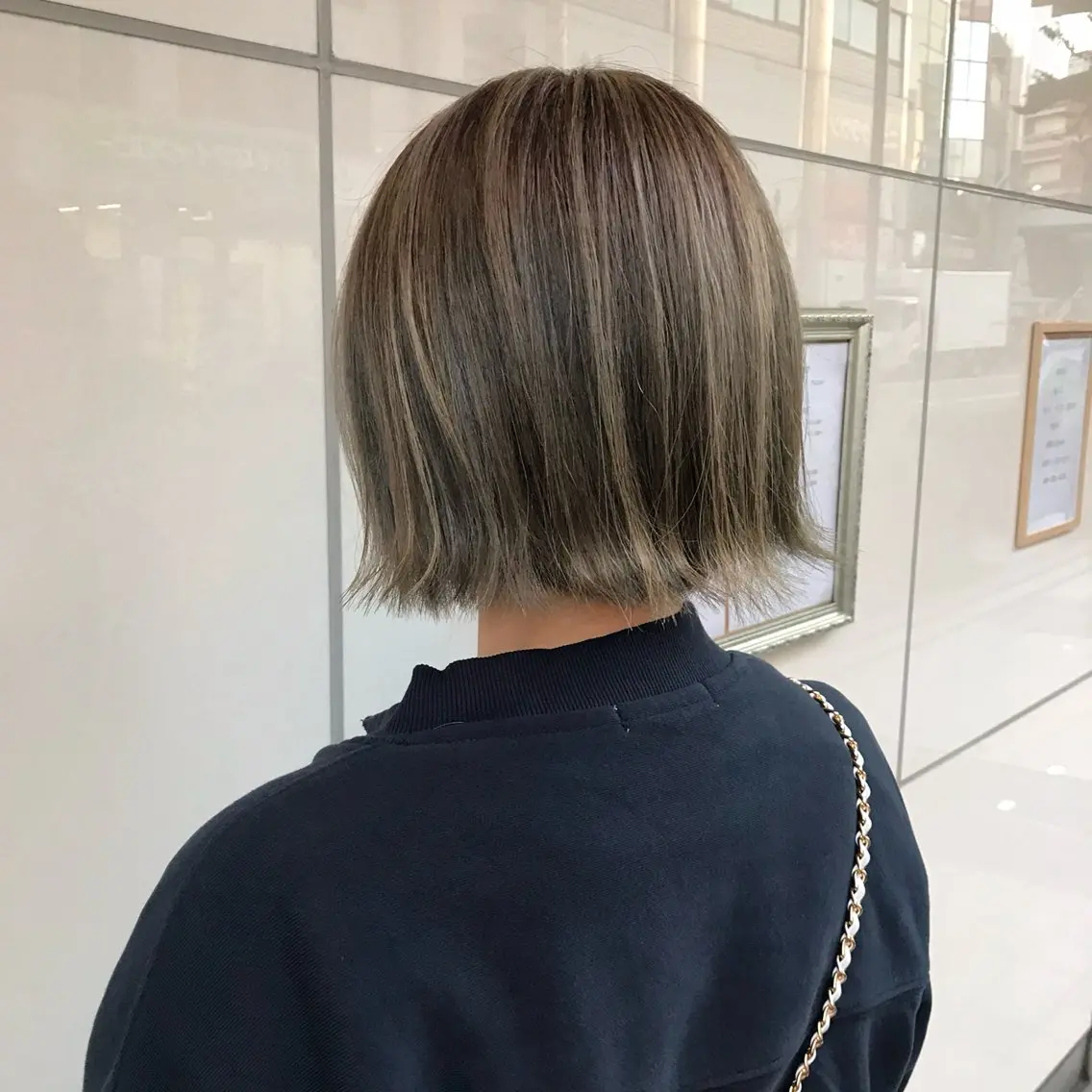 ショート カラー ヘアアレンジ WE BE PARSLEY3のヘアスタイル