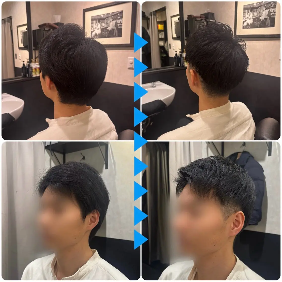 【ツーブロックスタイル】メンズカット+シャンプーセット (約60分)の写真