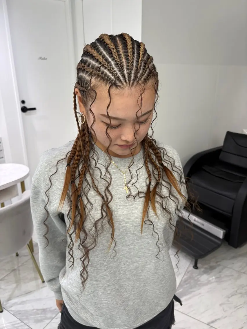 ロング ヘアアレンジ オールマイティ美容師 💋𝑨𝑵𝑵𝑨のヘアスタイル