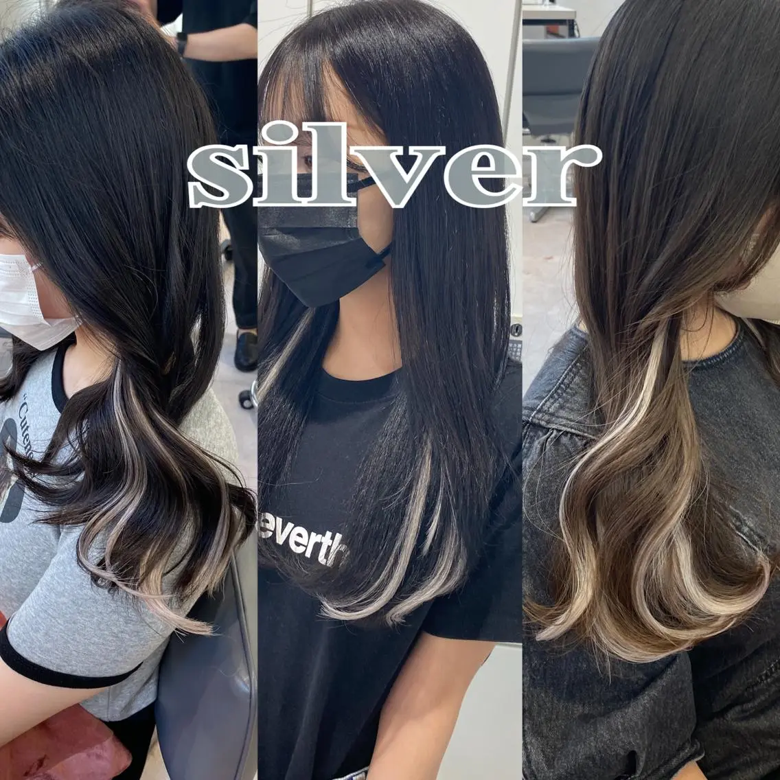 ロング カラー ヘアアレンジ エクステ エクステ 🤍韓国うる艶カラー YUKI🤍のヘアスタイル