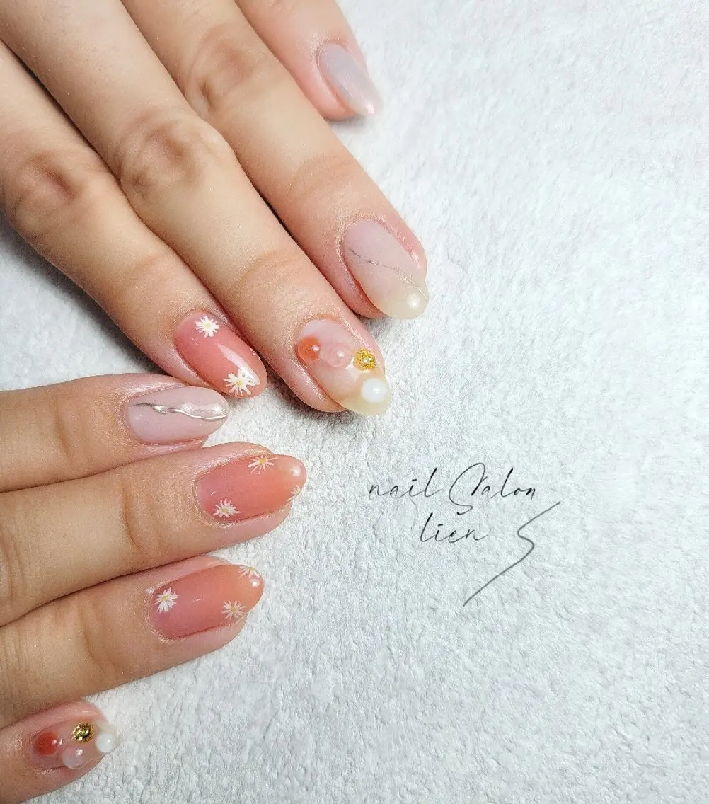 ネイル ハンドネイル プライベートサロン lienのネイルデザイン