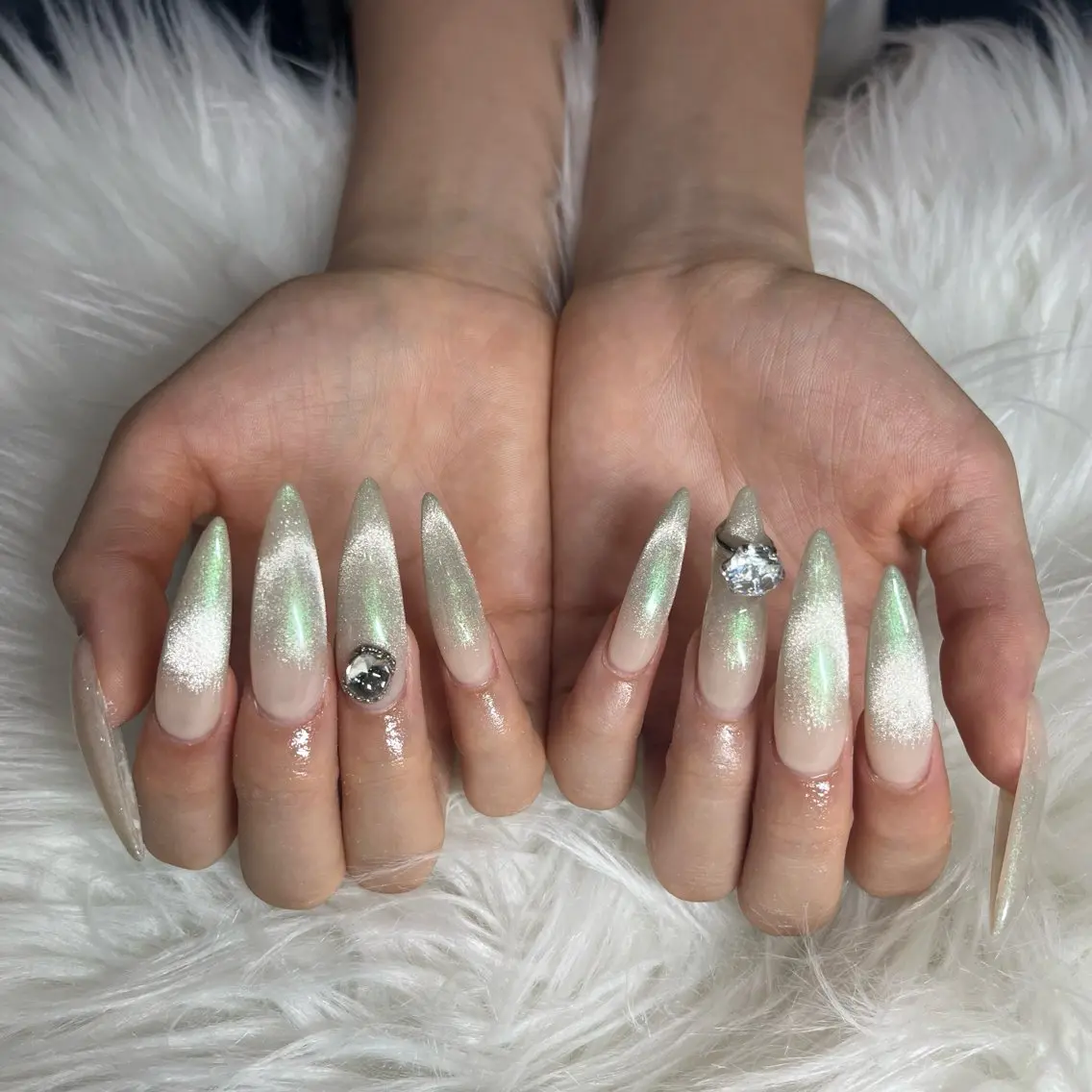 ネイル ハンドネイル IROHA nail Ami🐊🎀のネイルデザイン