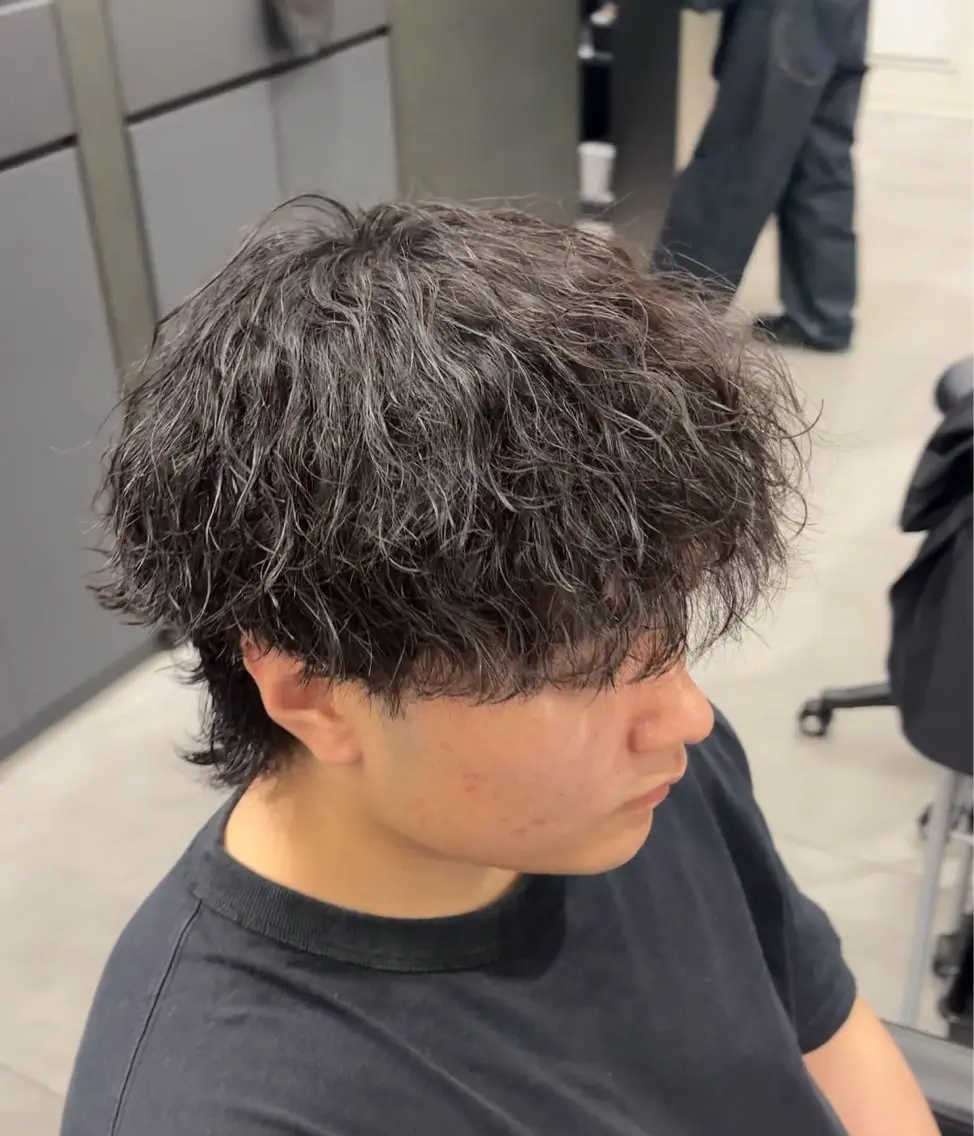 パーマ メンズ カット パーマ 💥パーマ特化💥 /メンズ専門/そらのヘアスタイル