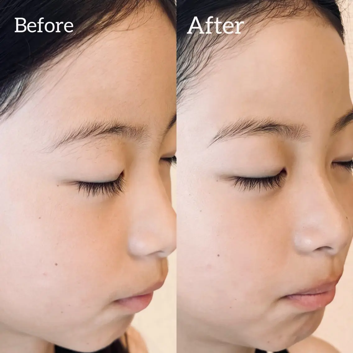 子どもお顔剃り✨の写真