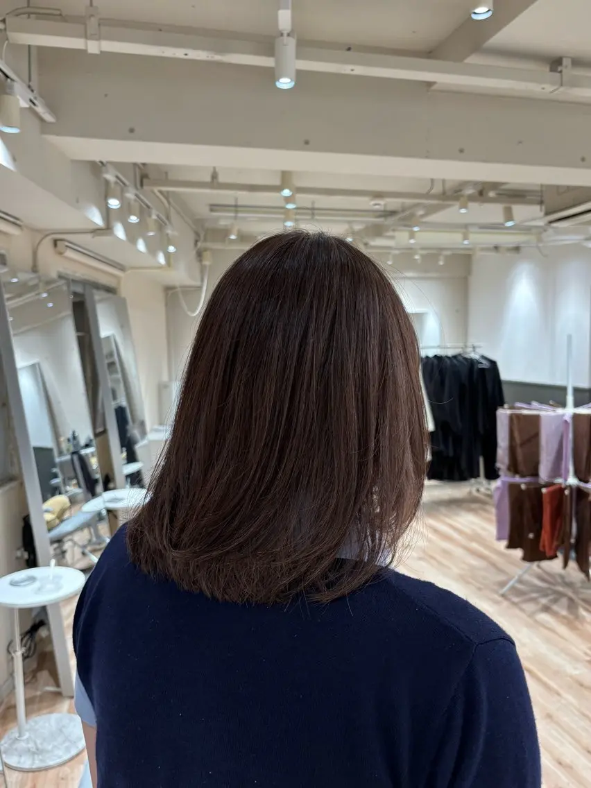 ミディアム 北 詩羽のヘアスタイル